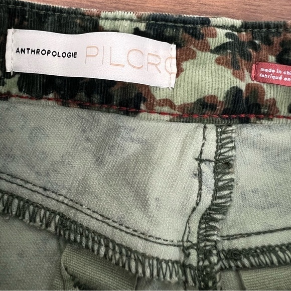 Anthropologie Pilcro Hi-Rise Corduroy Skinny Pants - Size 24P - Picture 5 of 10